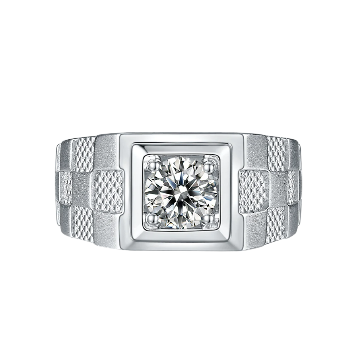 XV Solitaire Moissanite Ring