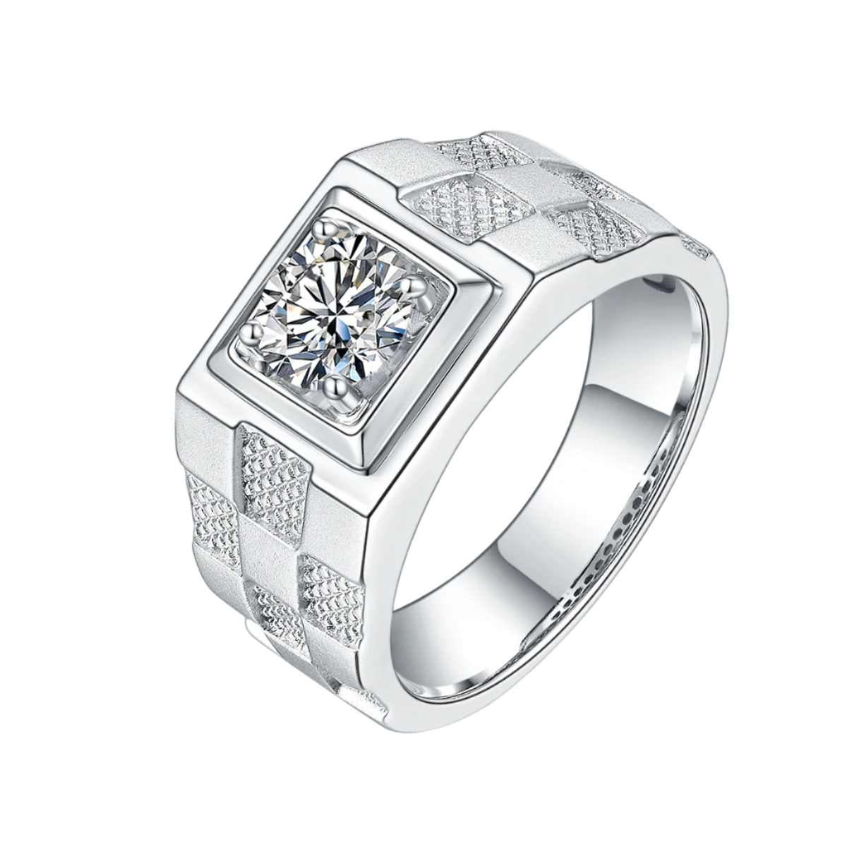 XV Solitaire Moissanite Ring