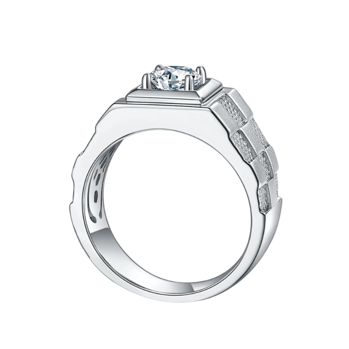 XV Solitaire Moissanite Ring