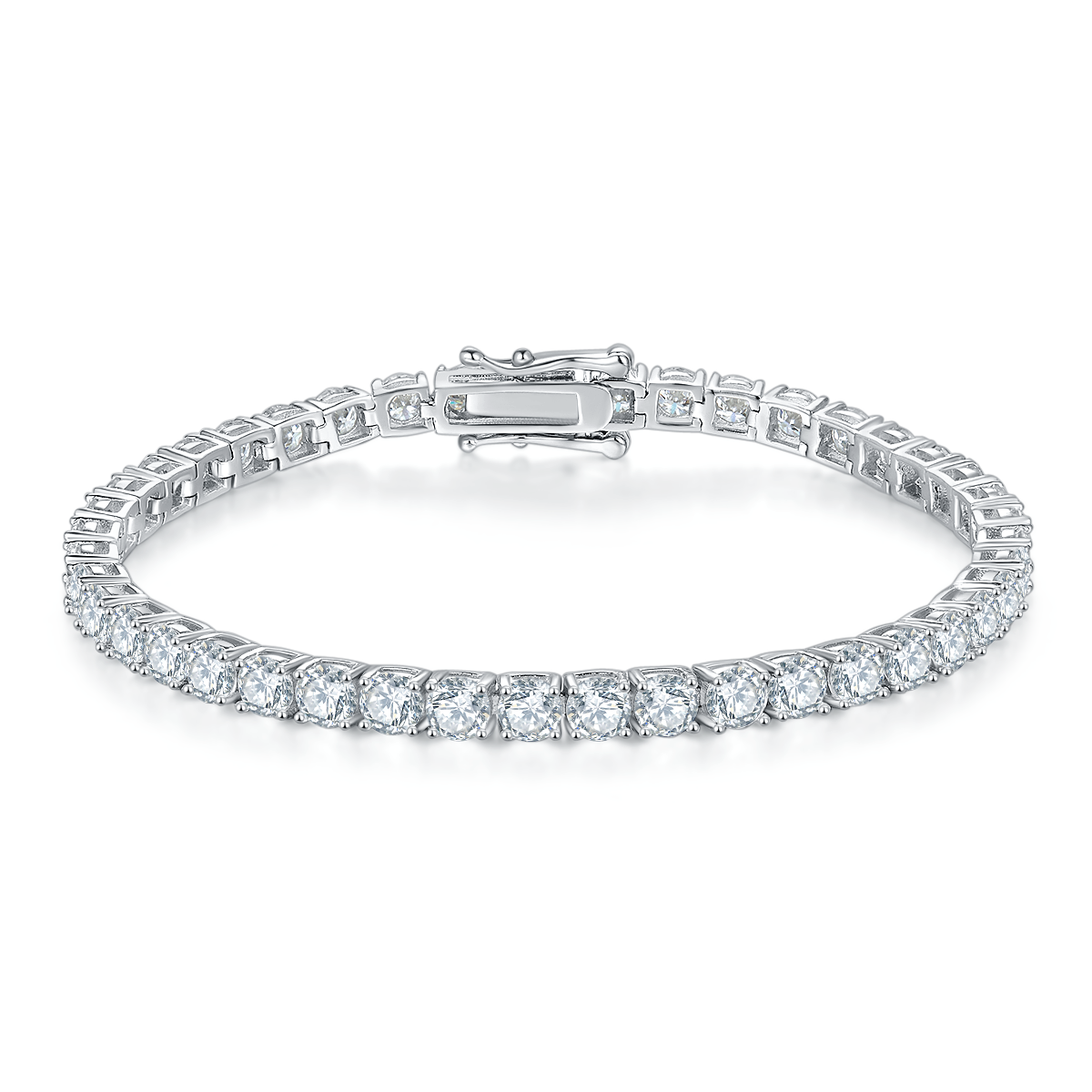 Classic Four-Prong Tennis Bracelet