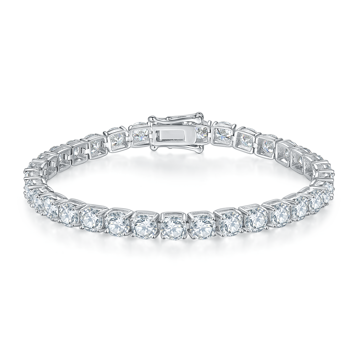 Classic Four-Prong Tennis Bracelet