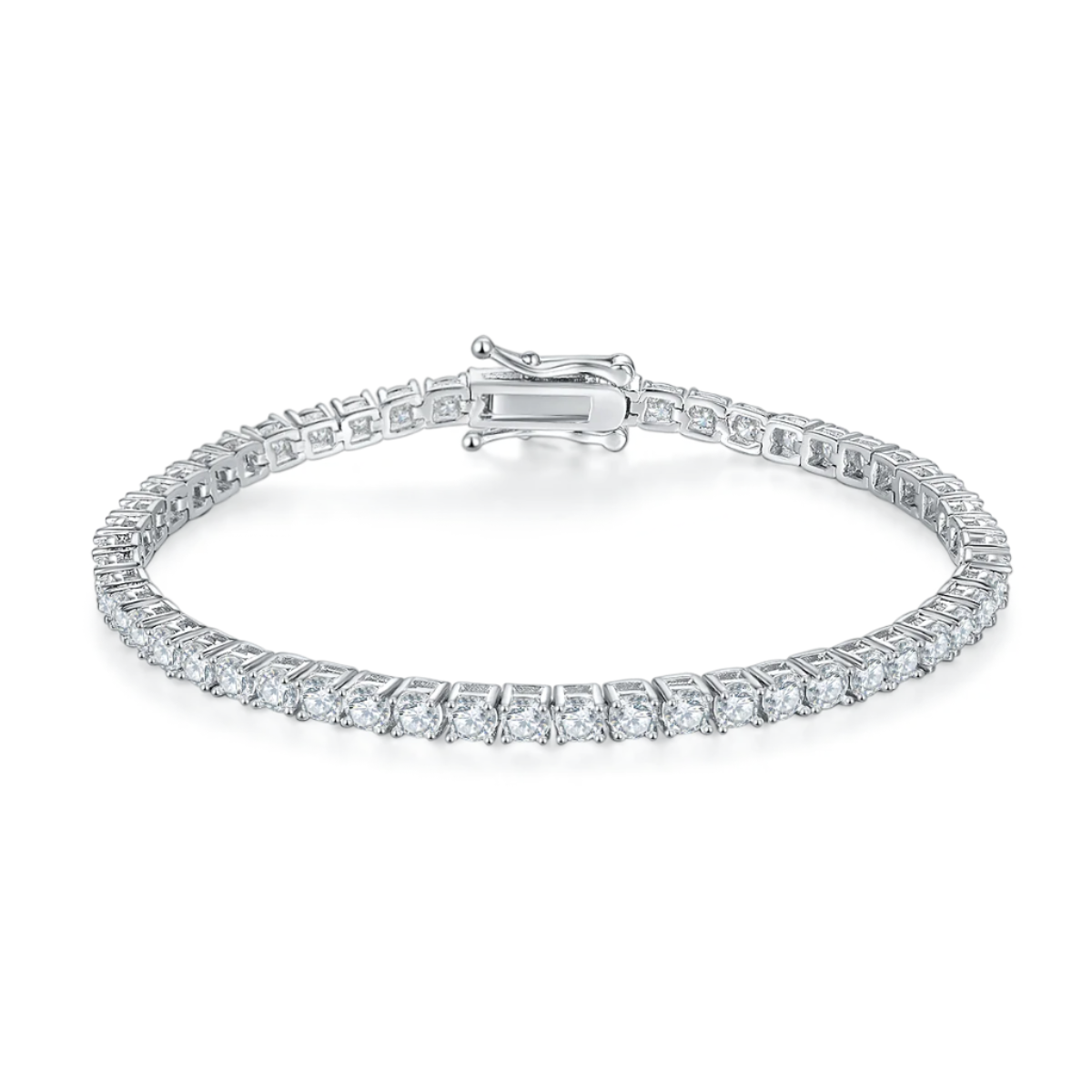 Classic Four-Prong Tennis Bracelet