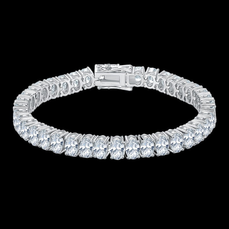 Oval Tennis Bracelet