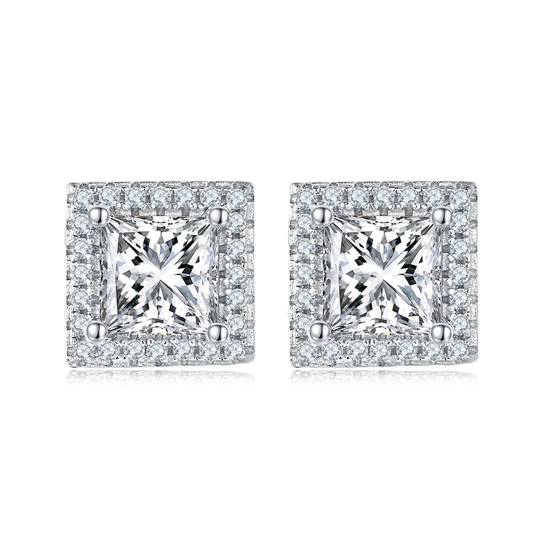 Light Luxury Square Stud Earrings