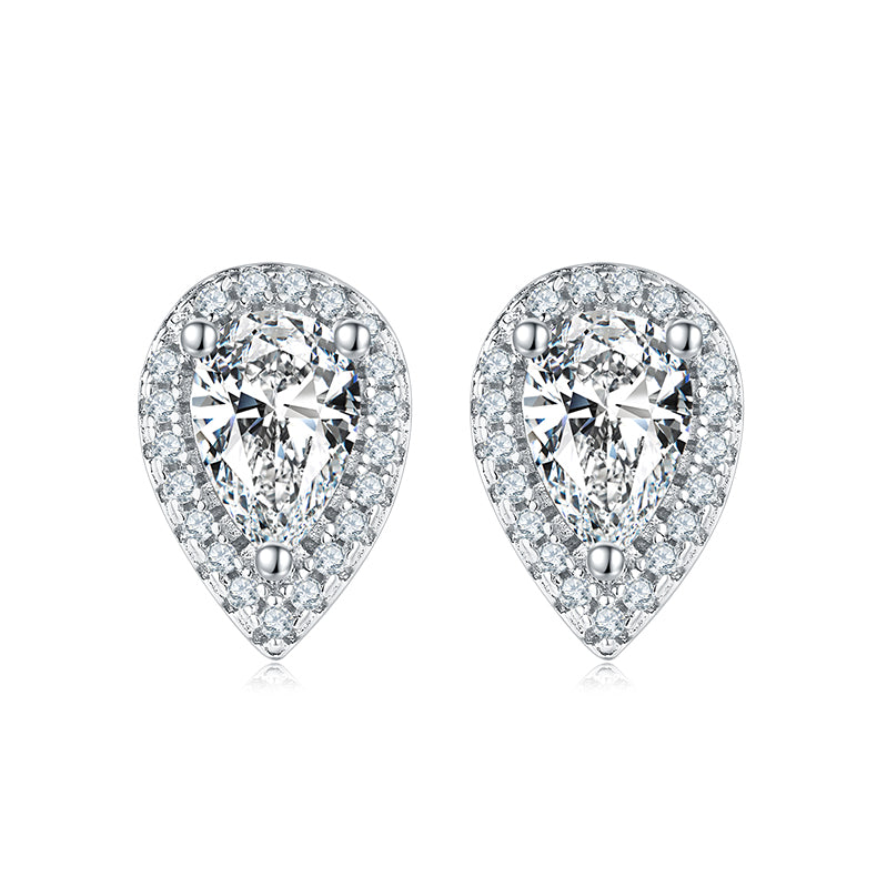 Light Luxury Teardrop Stud Earring