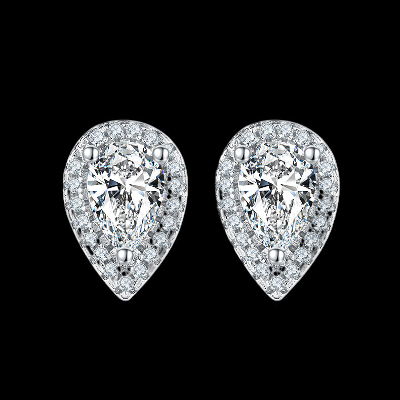 Light Luxury Teardrop Stud Earring