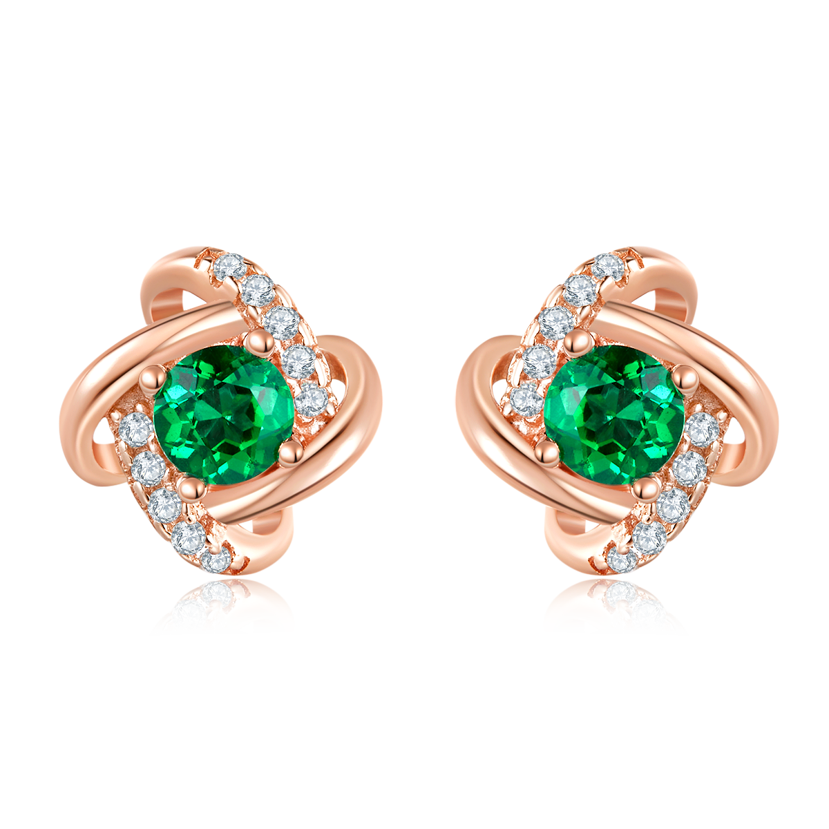 Twisted Stud Earrings