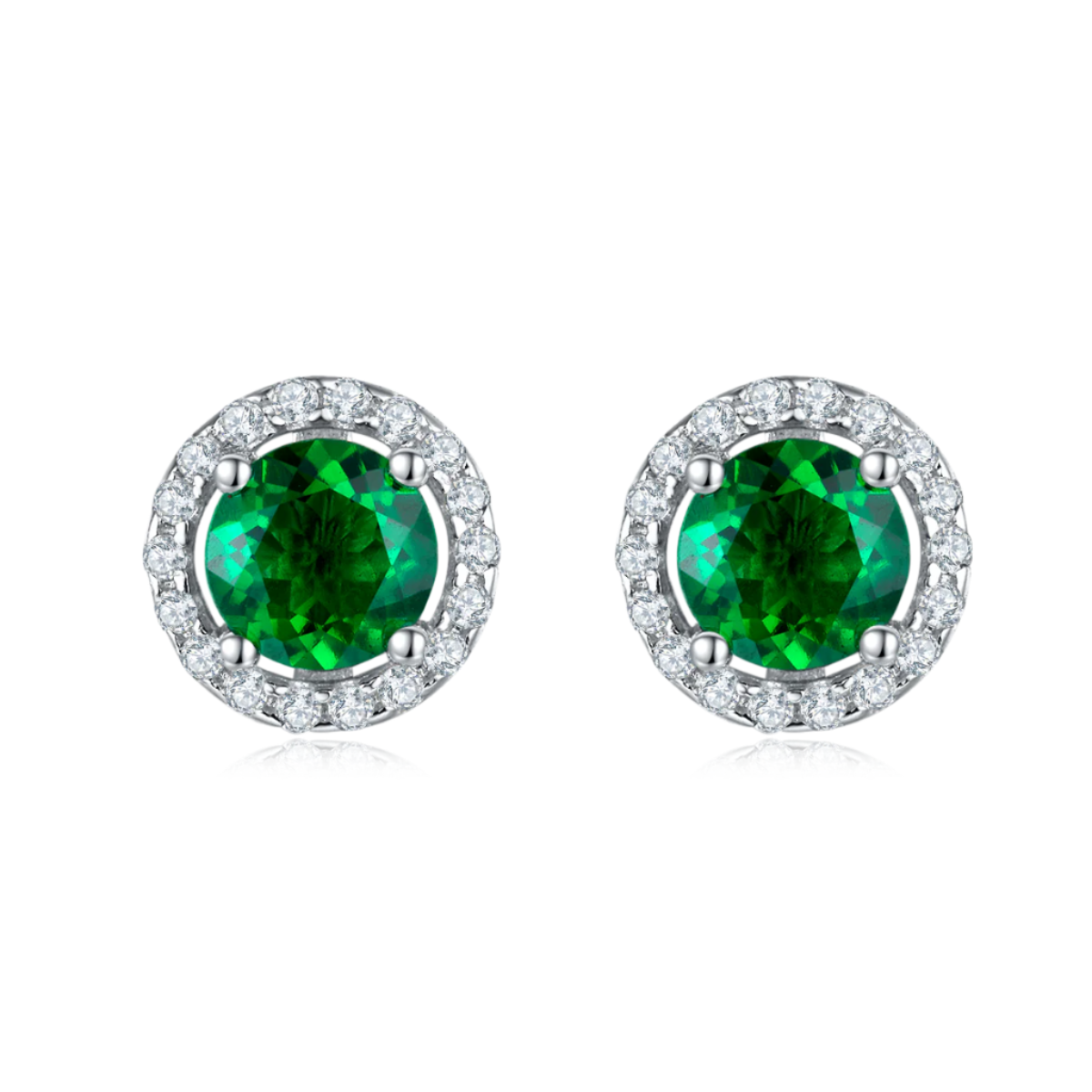 Halo Stud Earrings II