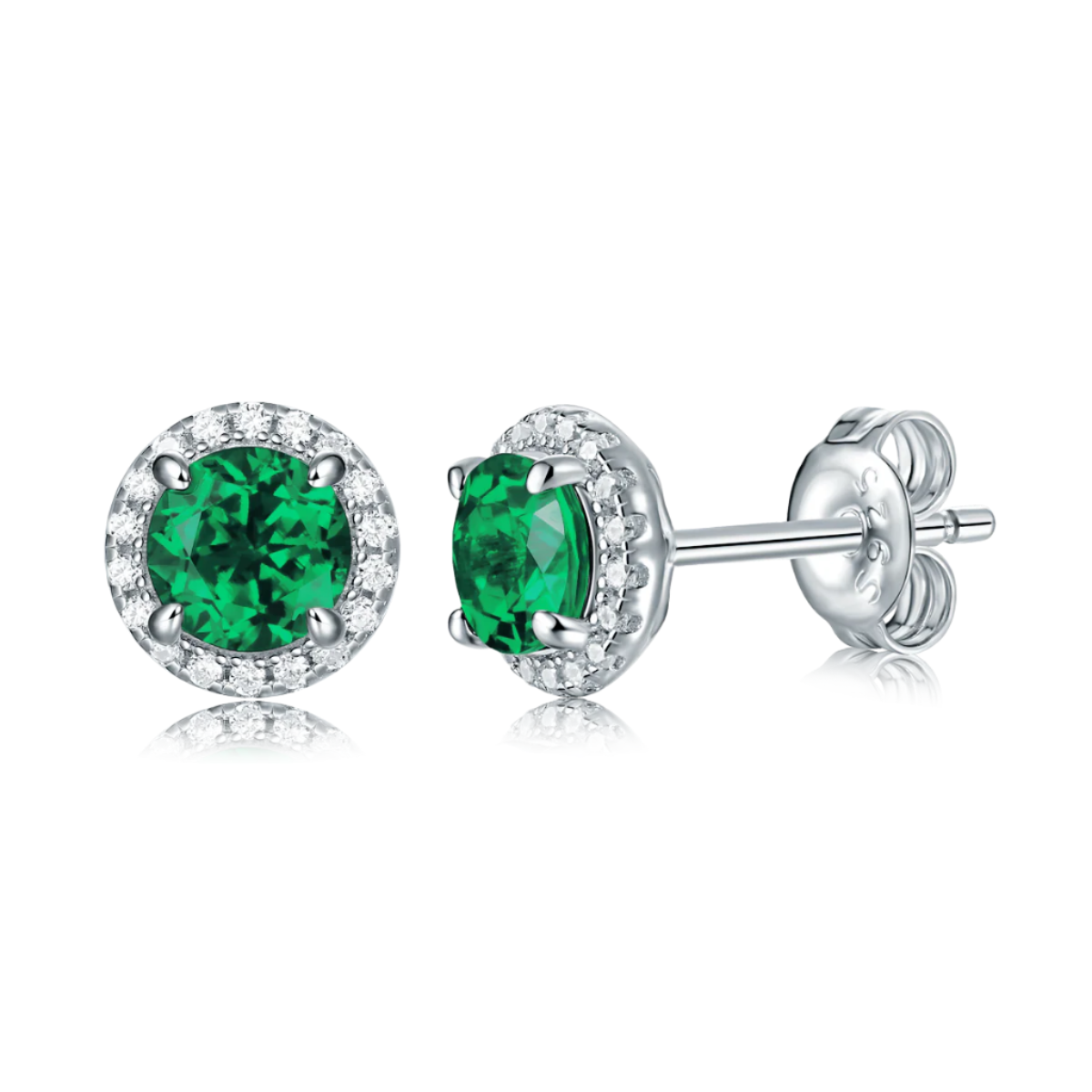 Halo Stud Earrings