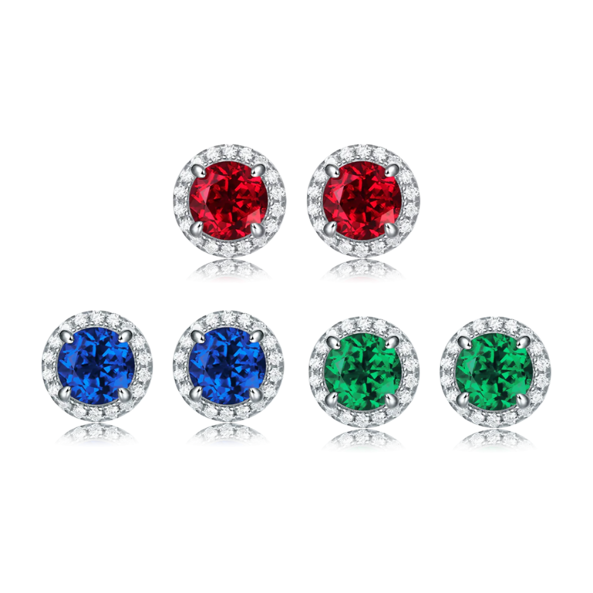 Halo Stud Earrings