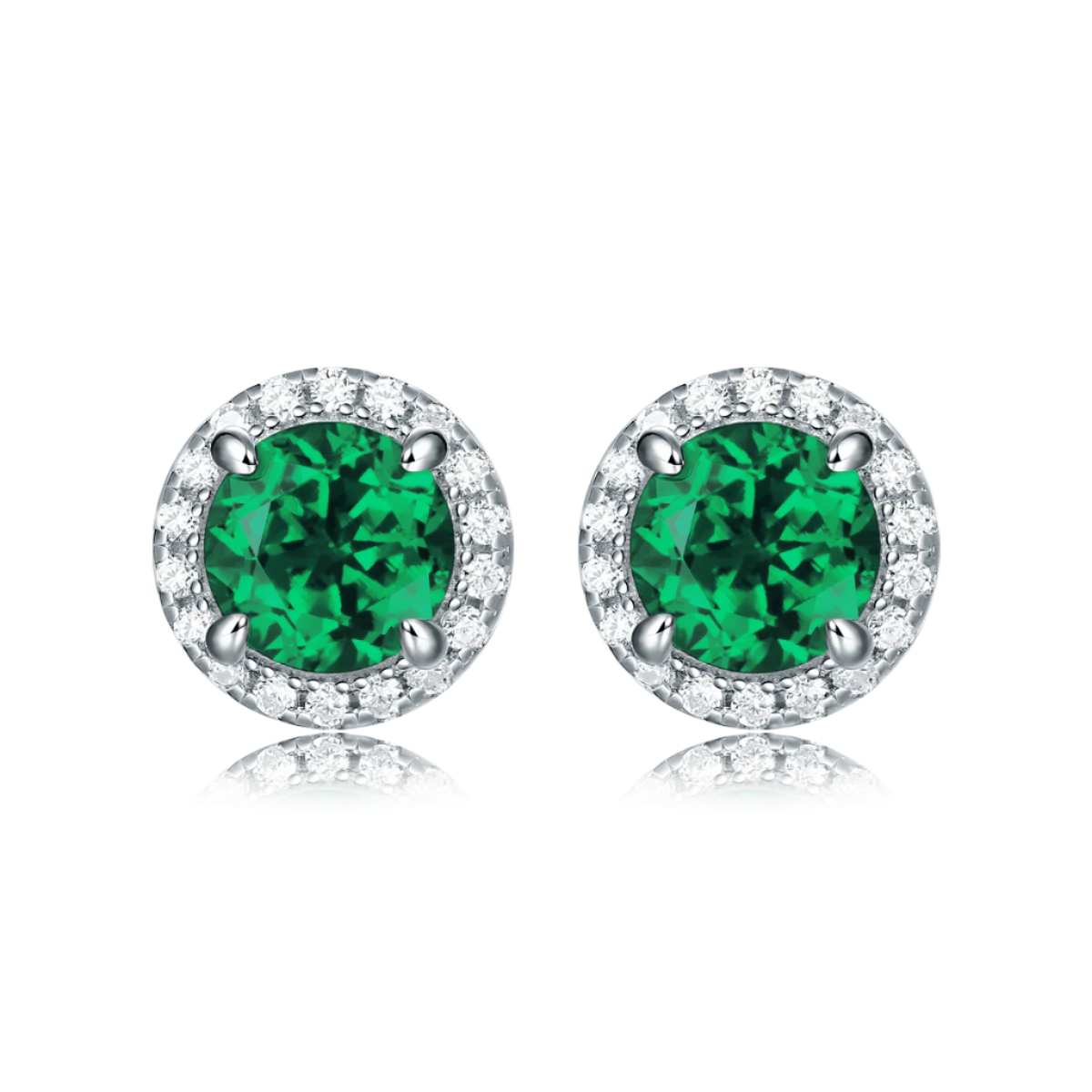 Halo Stud Earrings