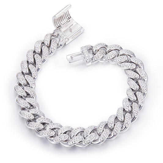 12mm Wide Cuban Link Chain