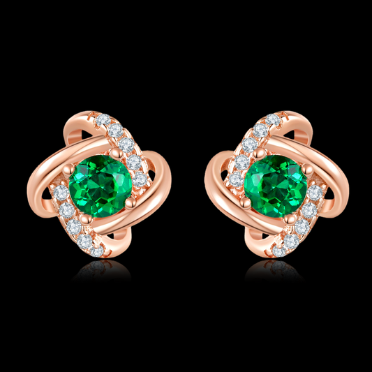 Twisted Stud Earrings