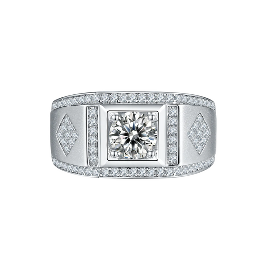 VI Moissanite Pavé Ring
