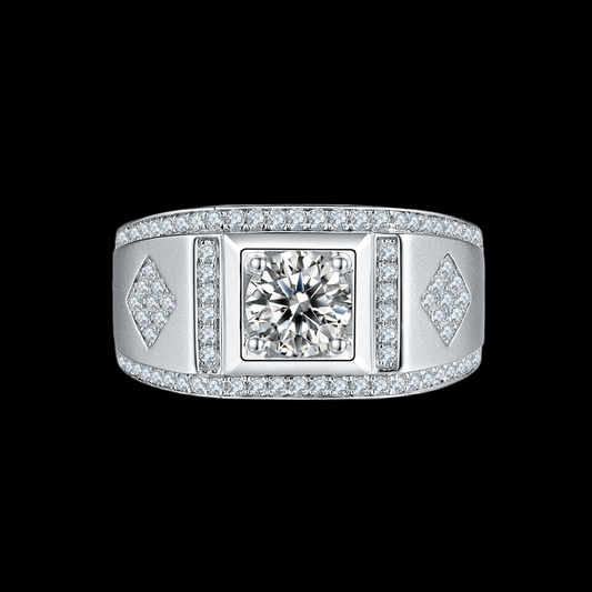 VI Moissanite Pavé Ring
