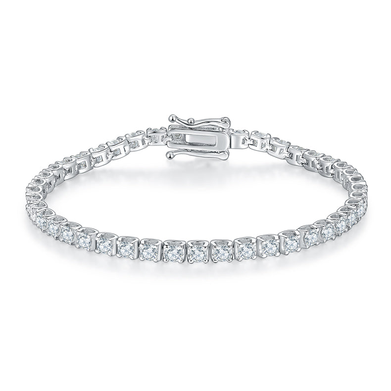Classic Bullhead Tennis Bracelet
