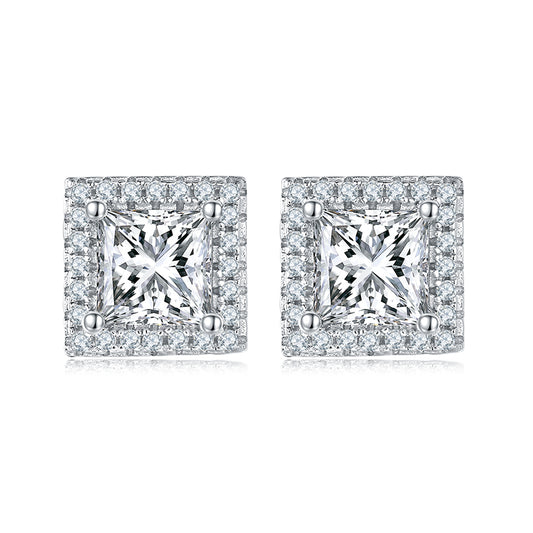 Light Luxury Square Stud Earrings