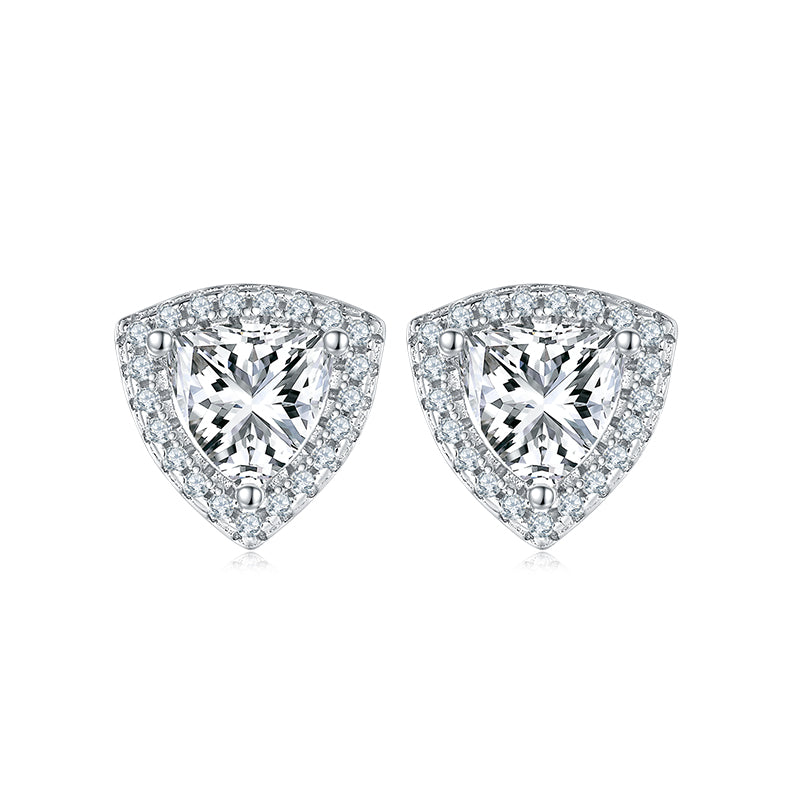 Light Luxury Triangle Stud Earrings