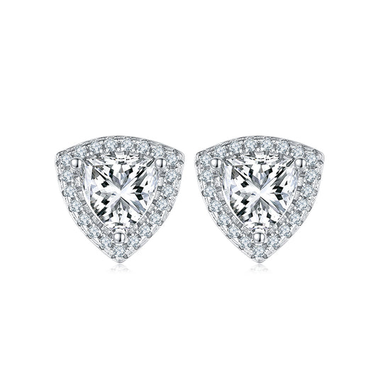 Light Luxury Triangle Stud Earrings