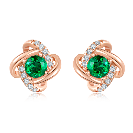 Twisted Stud Earrings