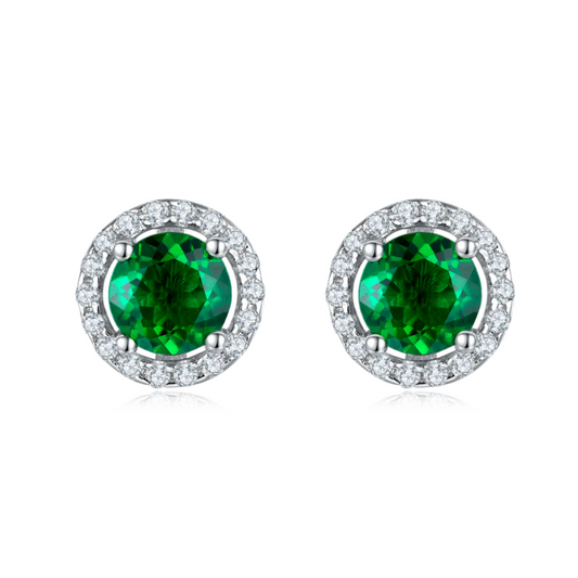 Halo Stud Earrings II
