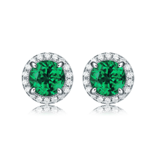 Halo Stud Earrings